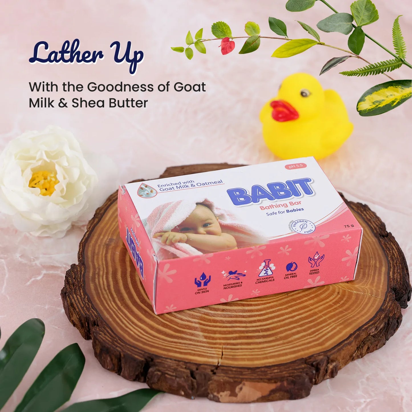 BABIT MOISTURIZING BABY SOAP 75G