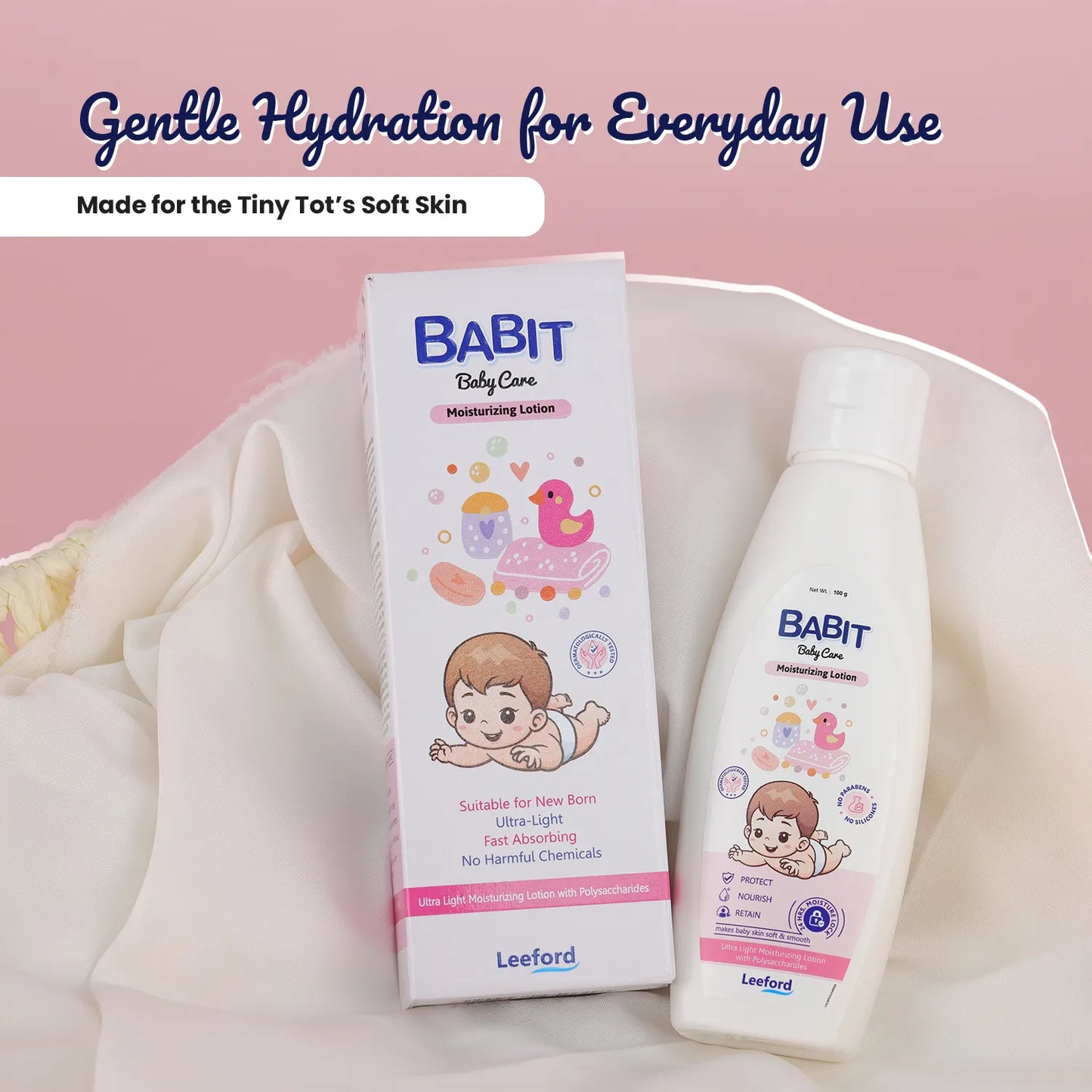 BABIT MOISTURIZING BABY LOTION 100ML