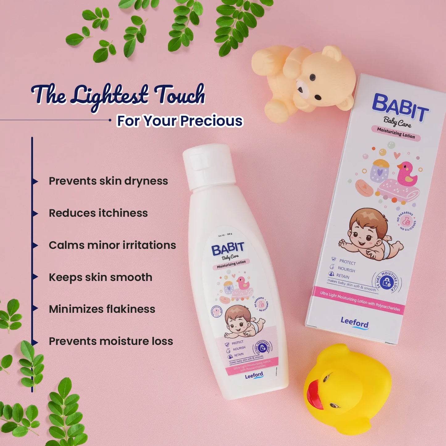 BABIT MOISTURIZING BABY LOTION 100ML