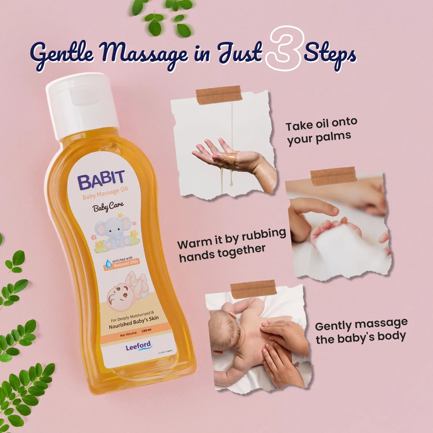 BABIT HAIR AND BODY MASSAGE OIL 100ML