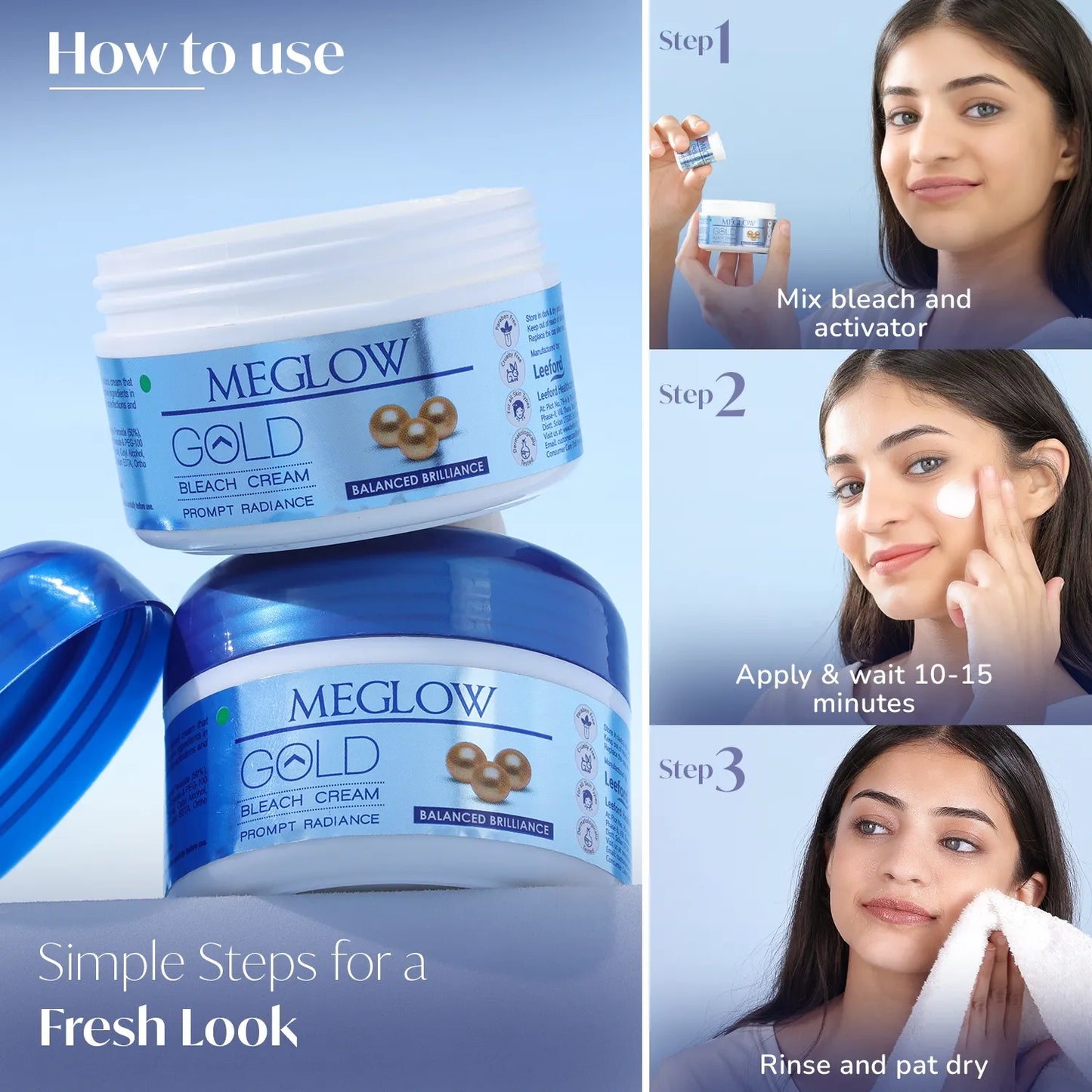MEGLOW  Bleach 50 g