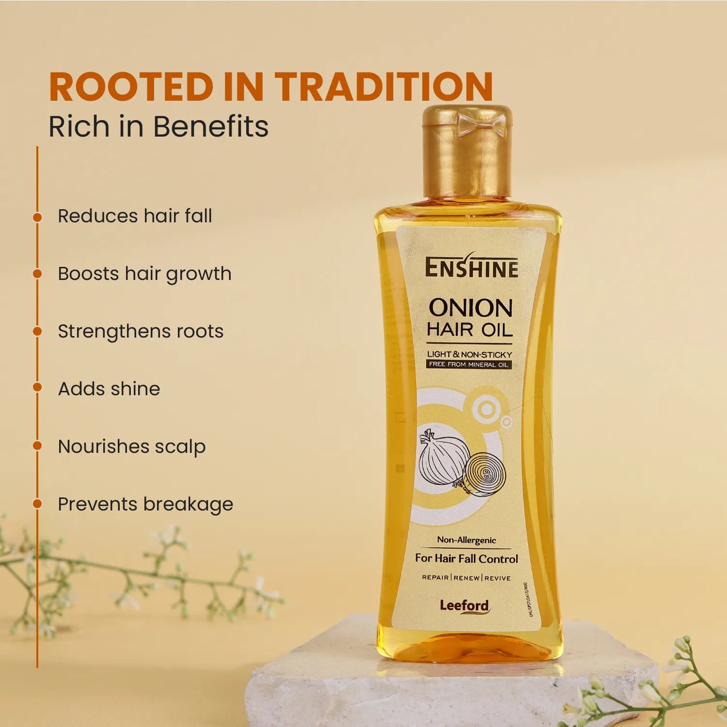 ENSHINE ONION HAIR OIL