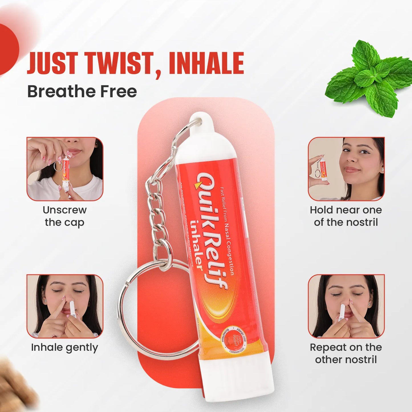 QUIK RELIF INHALER 0.5 g