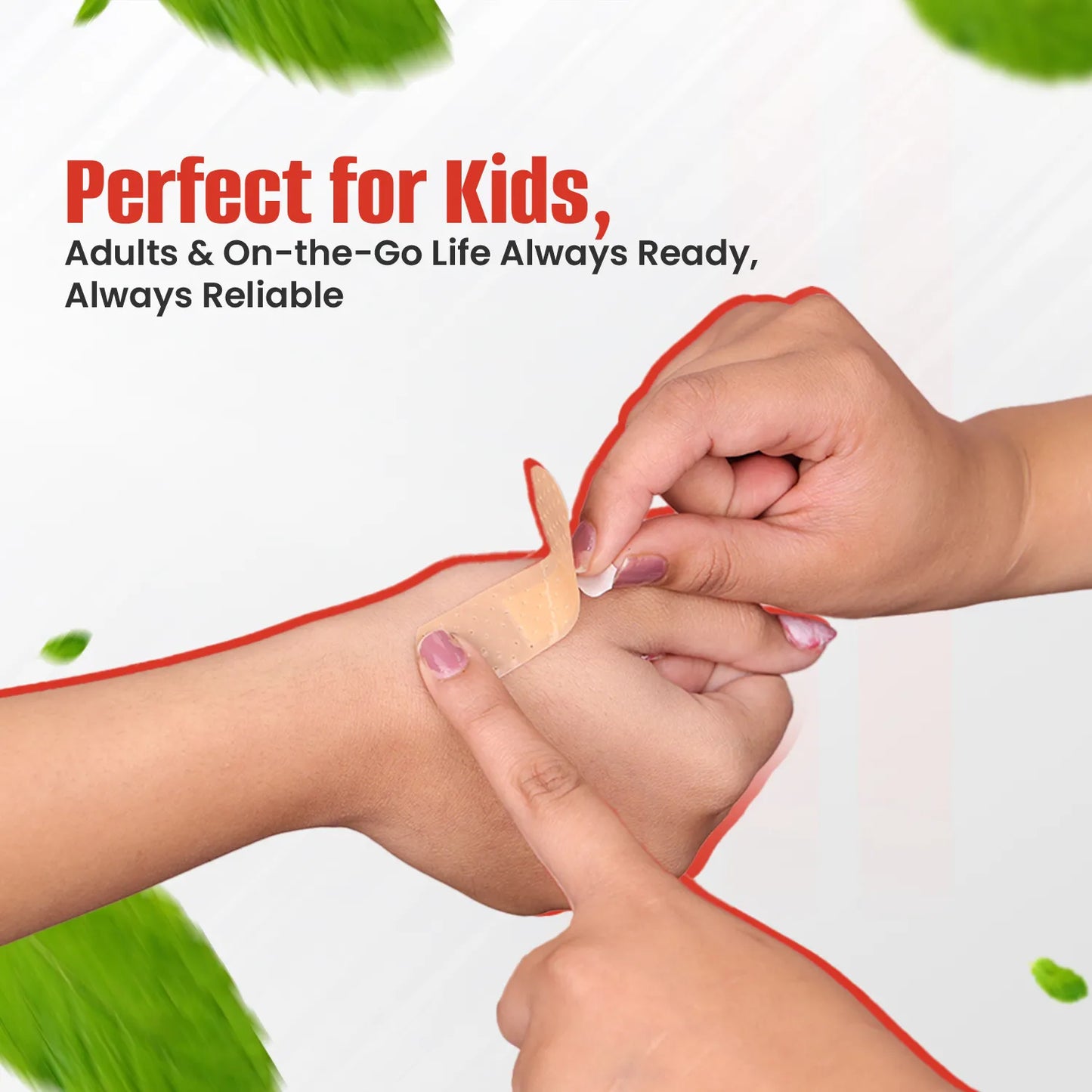 QUIK RELIF ADHESIVE WATERPROOF  BANDAGE