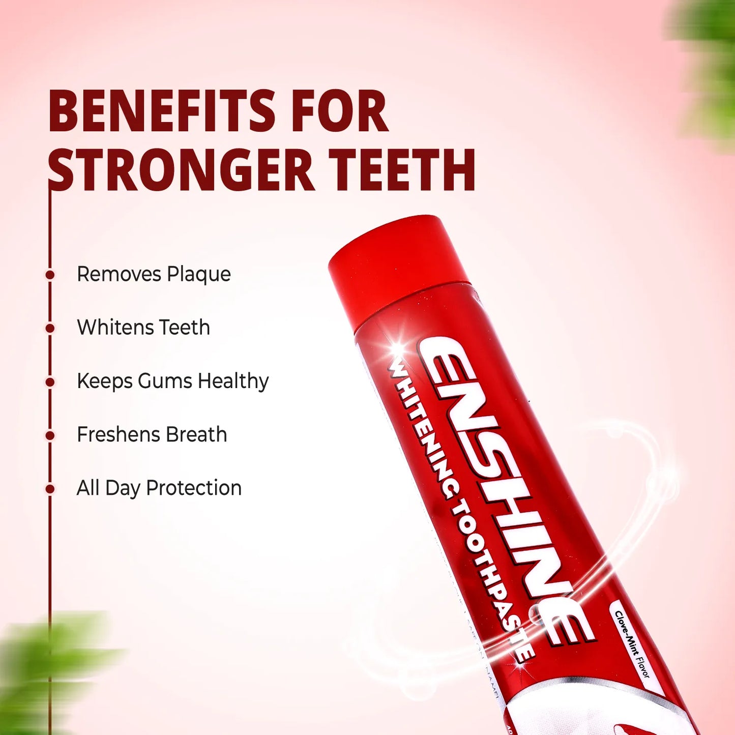 ENSHINE WHITENING TOOTHPASTE 100 GM