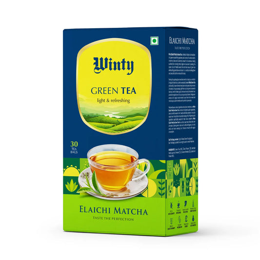 WINTY ELAICHI MATCHA GREEN TEA 30 Bags