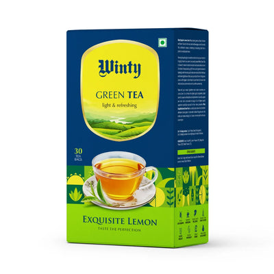 WINTY EXQUISITE LEMON GREEN TEA 30 Bags