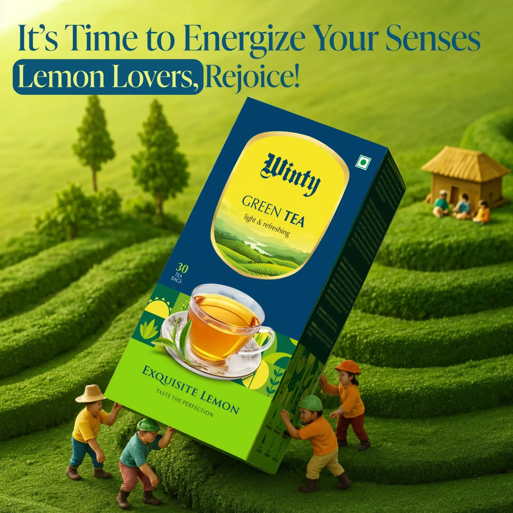 WINTY EXQUISITE LEMON GREEN TEA 30 Bags