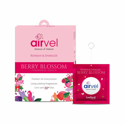 Airvel Berry Blossom Pouch Pack of 6