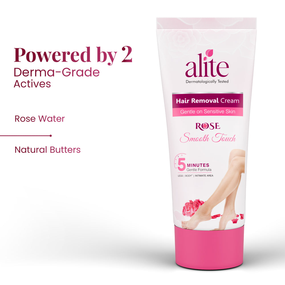 ALITE HAIR REMOVAL CREAM FOR WOMAN ( ROSE ) 30GM