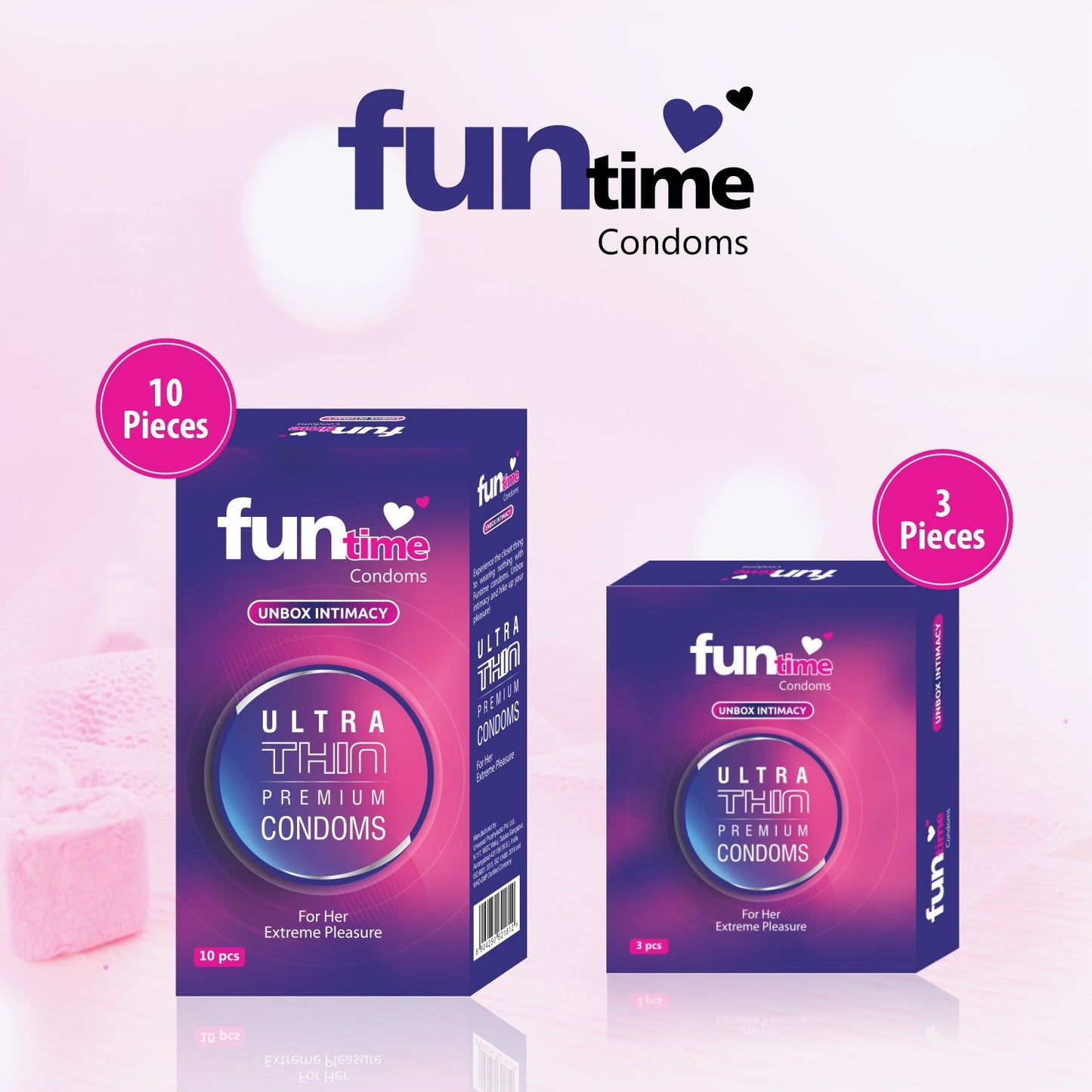FLAVOURED DOTTED, RIBBED & CONTOURED CONDOMS (ULTRA THIN)