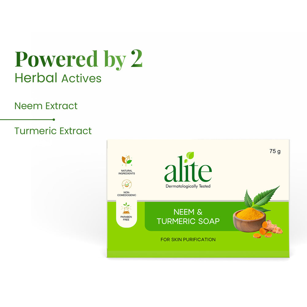ALITE NEEM & TURMERIC SOAP