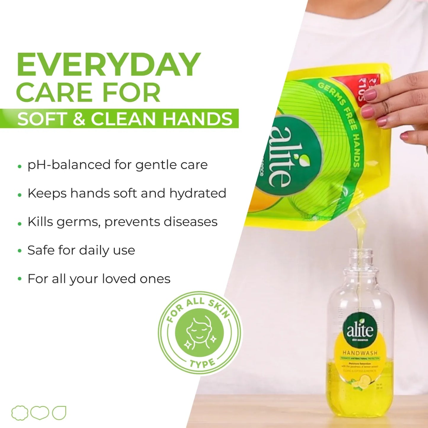 ALITE Hand Wash (Refill Pouch) 675 ml