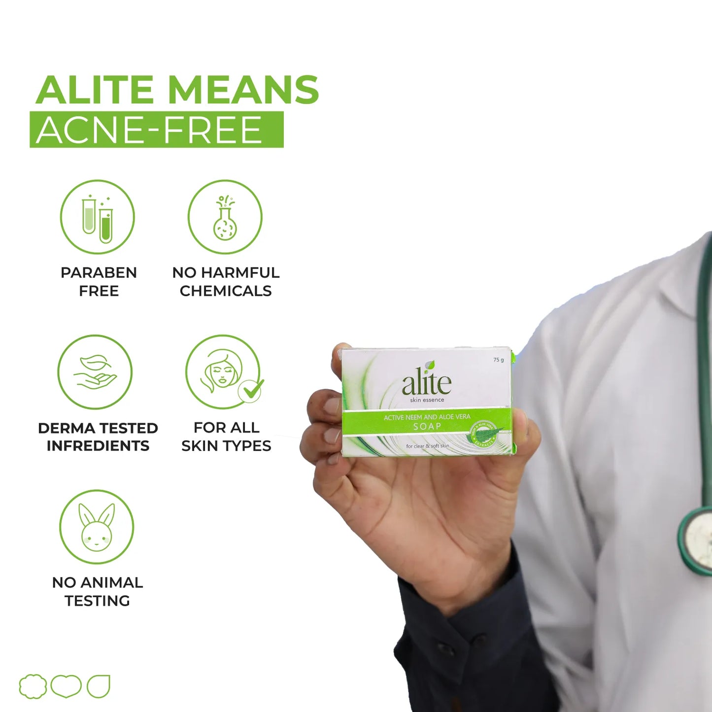 ALITE NEEM & ALOEVERA SOAP